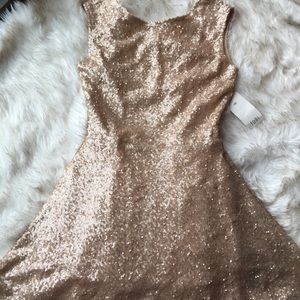 Tobi sequin cocktail dress
